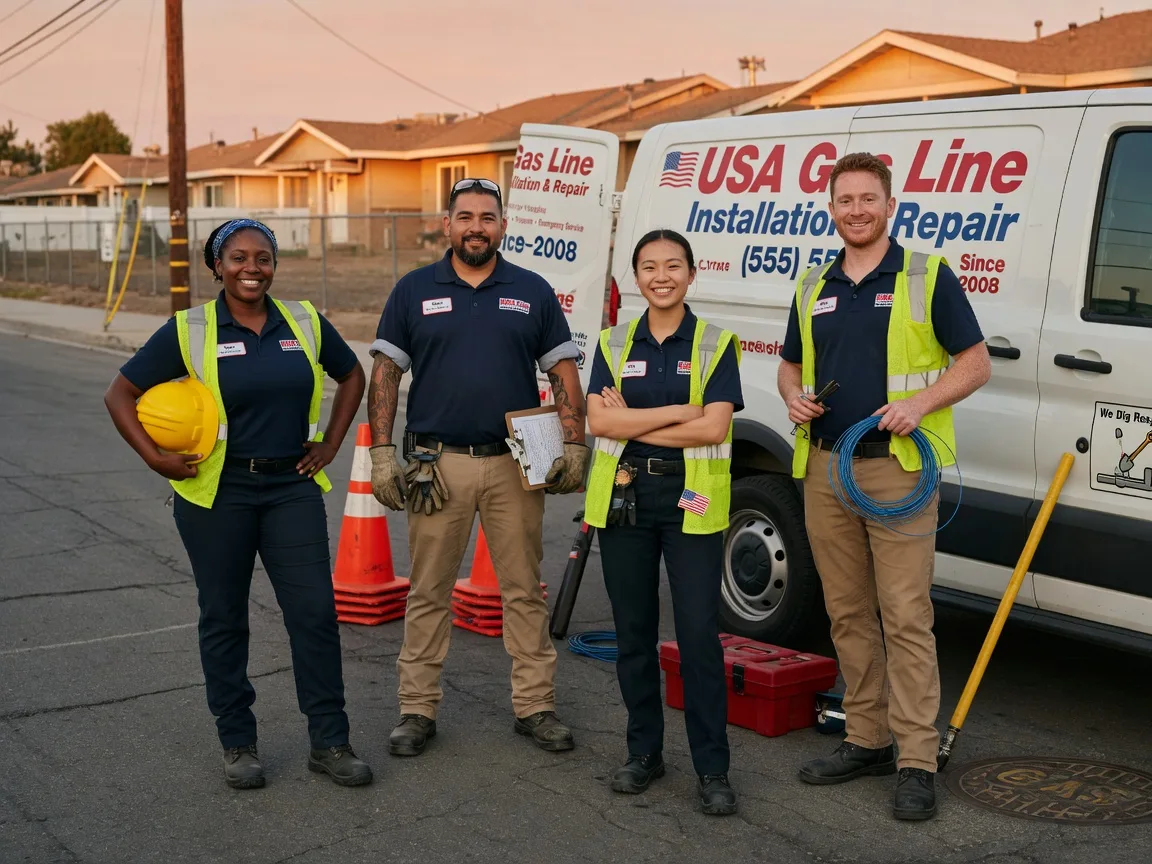 Gas Line Installation company in Redwood City, CA